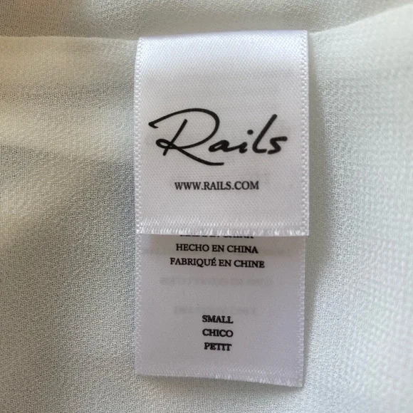 NWOT RAILS Juni Floral Tie Waist Midi Dress - Picture 9 of 11